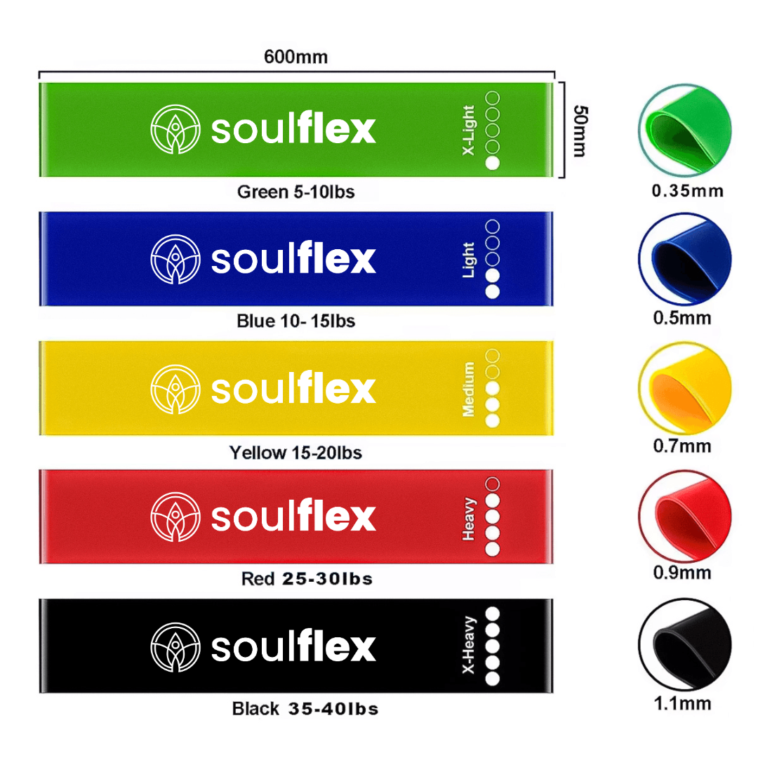 Glute Band Set - Multicoloured Edition Soulflex