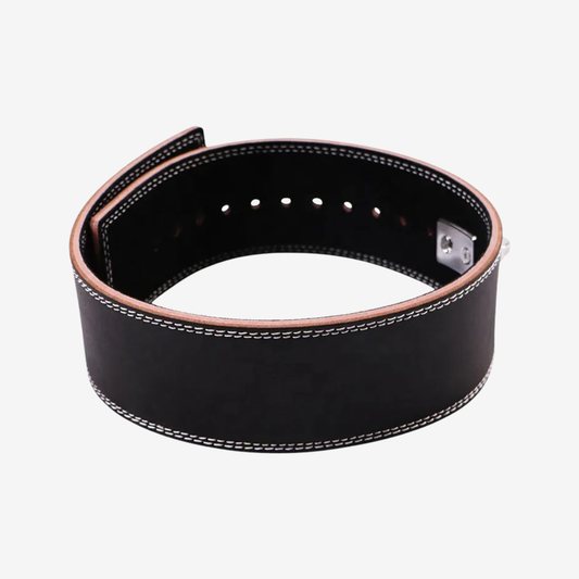 Leather Weightlifting Gym Belt with Lever | Powerlifting Gym Belt for Men & Women