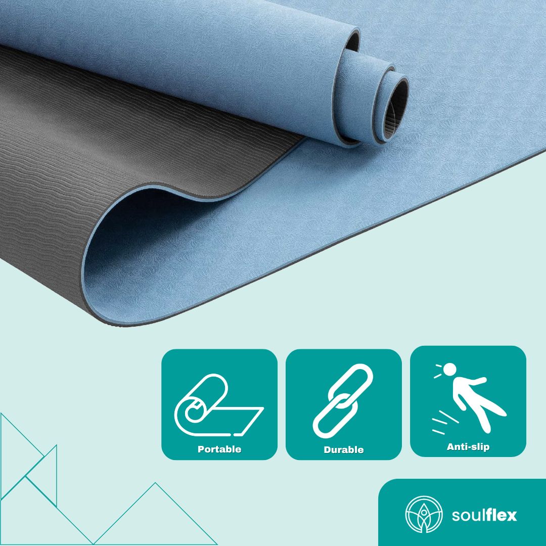 TPE Yoga Mat (10mm) Soulflex