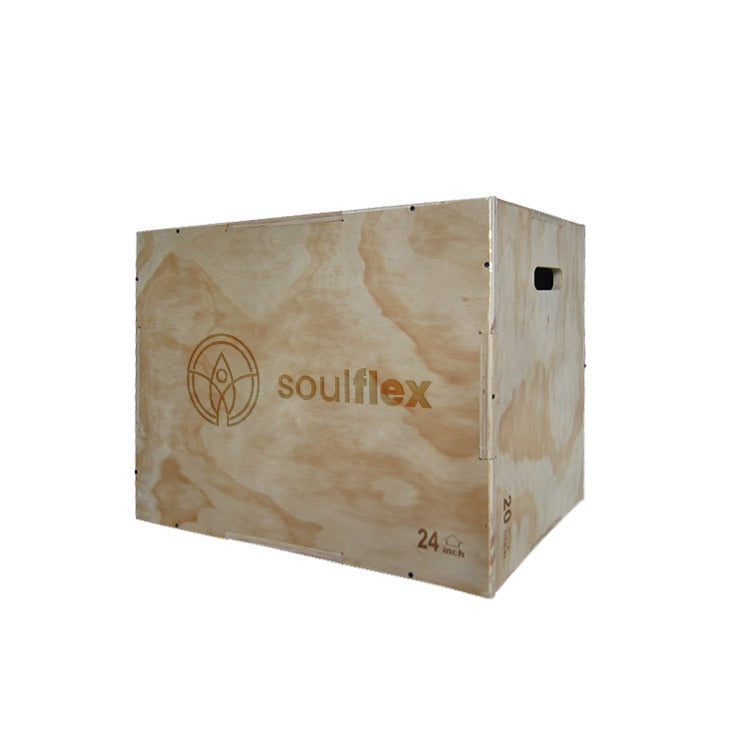 Wooden 3-in-1 Plyo Box Soulflex