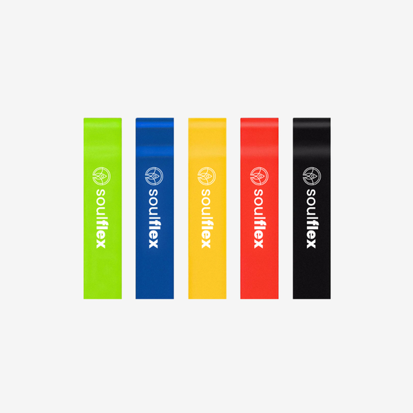Glute Resistance Bands (Set of 5) | Booty Bands - Multicoloured Edition