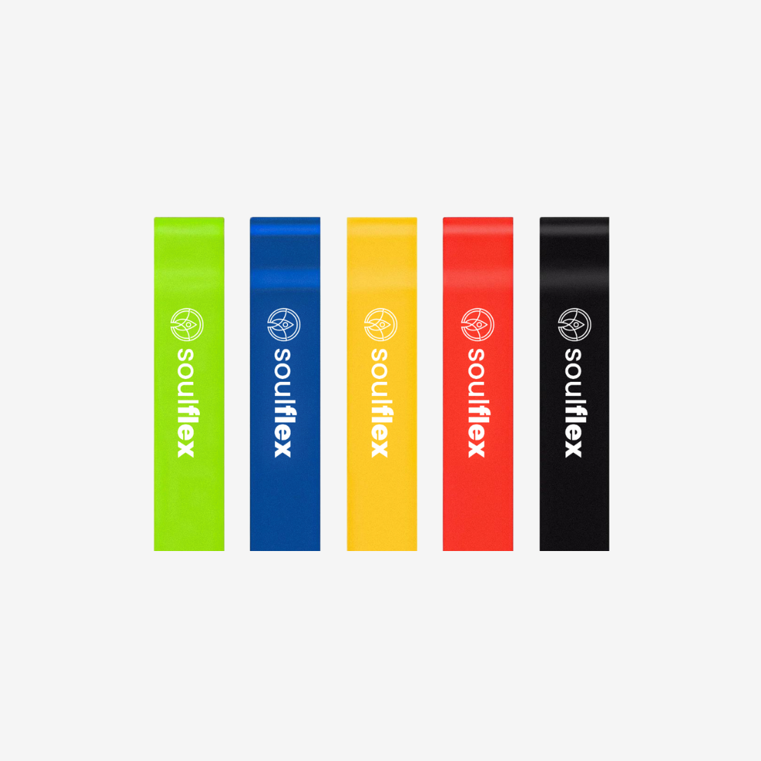 Glute Resistance Bands (Set of 5) | Booty Bands - Multicoloured Edition