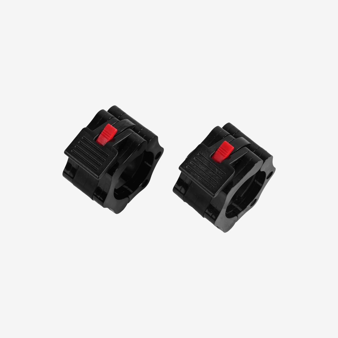 Snap Lock Quick-Release Barbell Collars (Pair)