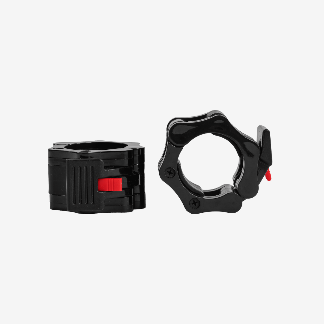 Snap Lock Quick-Release Barbell Collars (Pair)