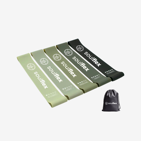 Glute Resistance Bands (Set of 5) | Metallic Edition