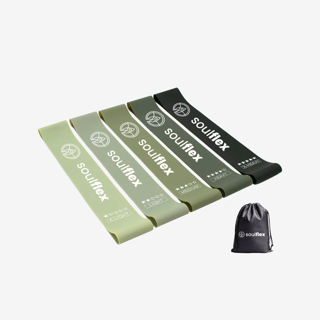 Glute Resistance Bands (Set of 5) | Metallic Edition