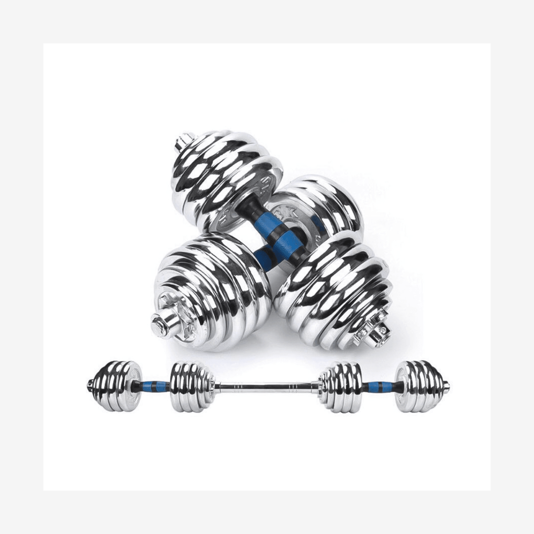 Adjustable Dumbbells & Barbell Set