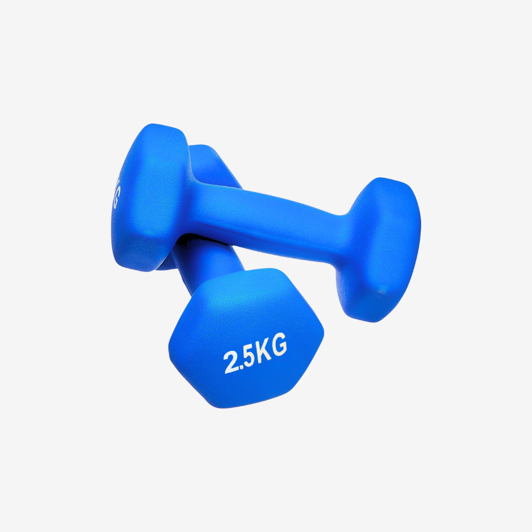 Coloured Dumbbells (Pair) | Matte Edition
