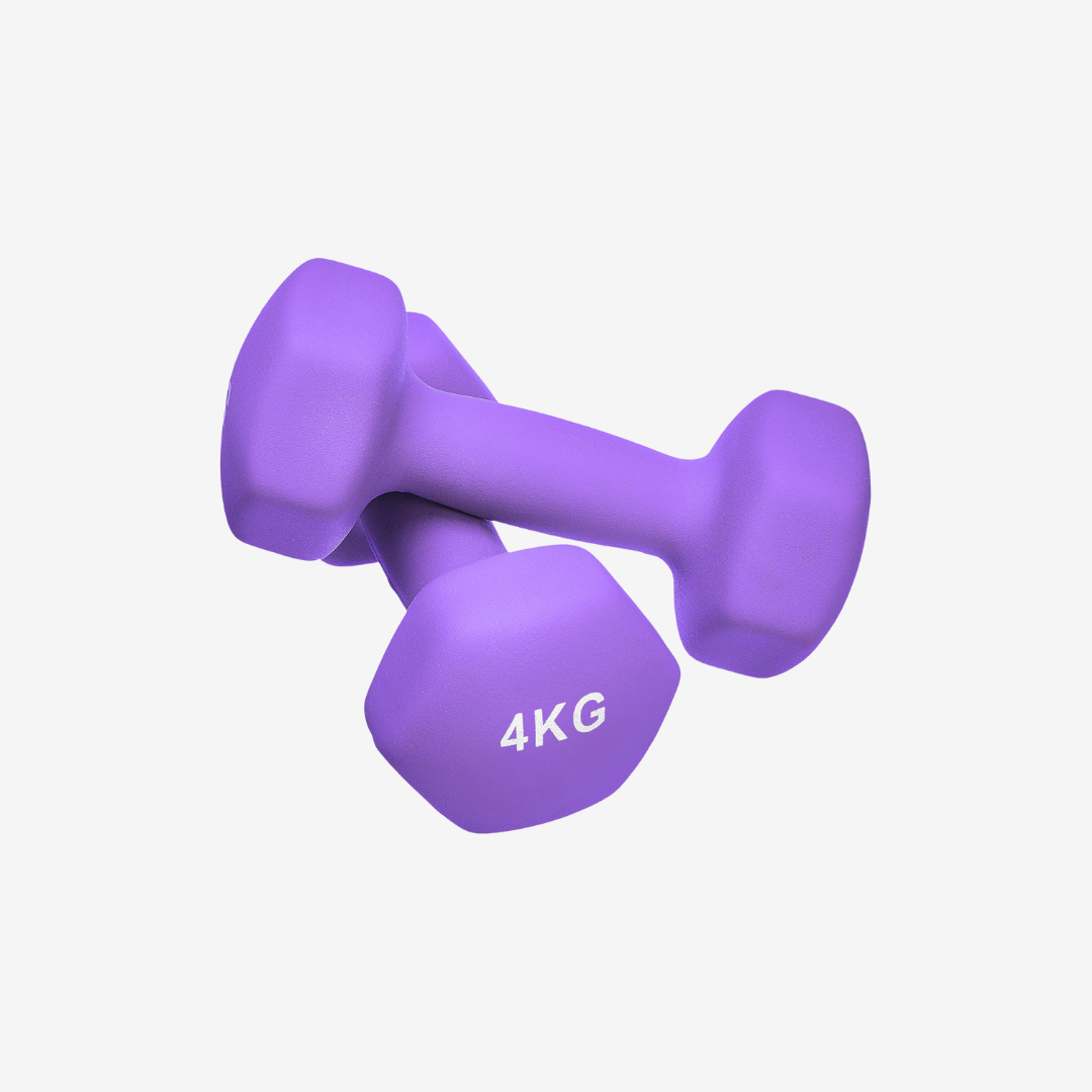 Coloured Dumbbells (Pair) | Matte Edition