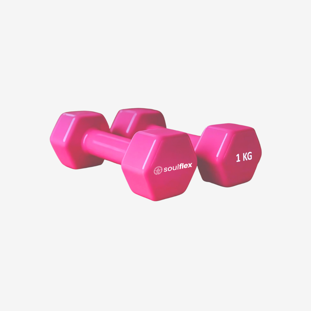 Coloured Dumbbells (Pair) | Glossy Edition