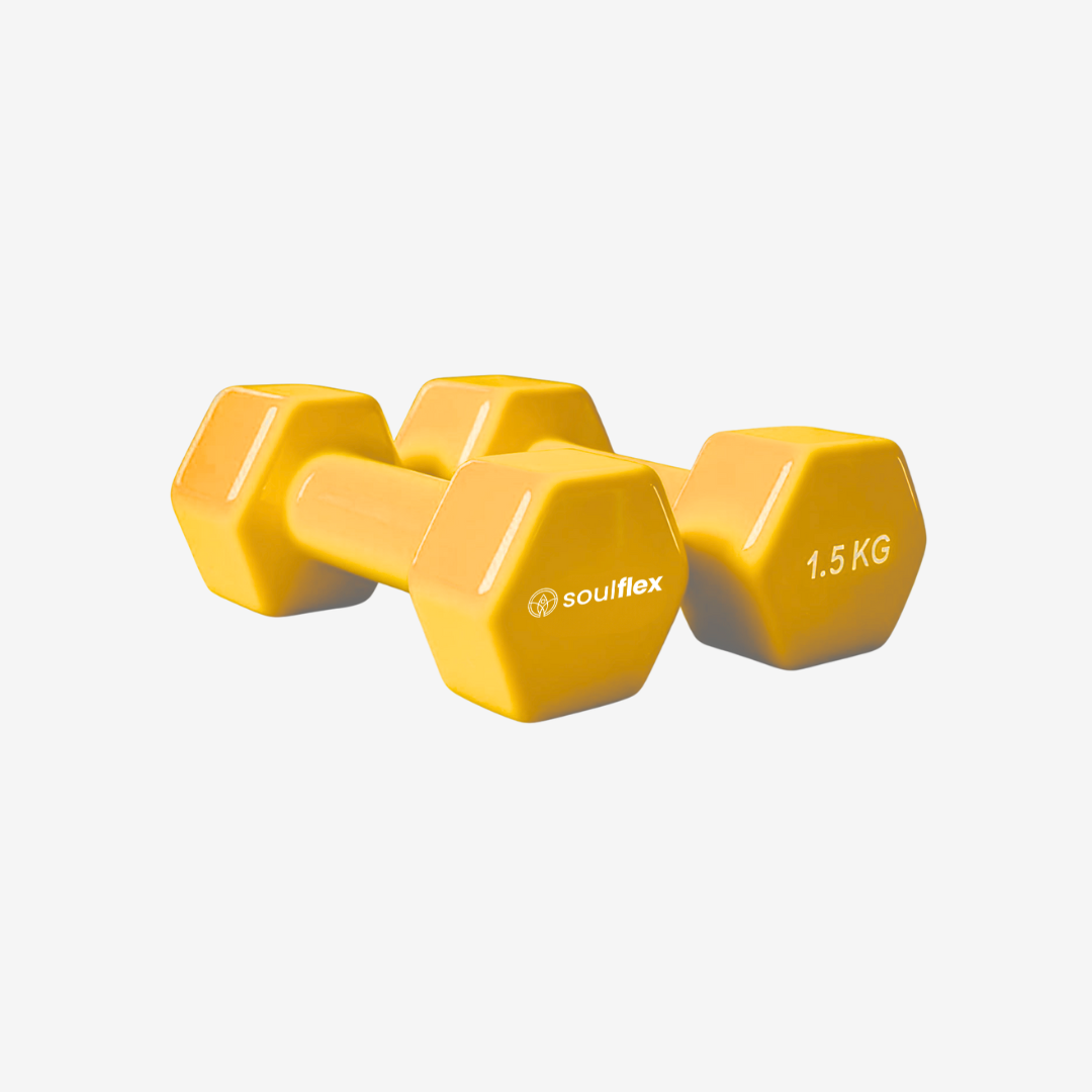 Coloured Dumbbells (Pair) | Glossy Edition