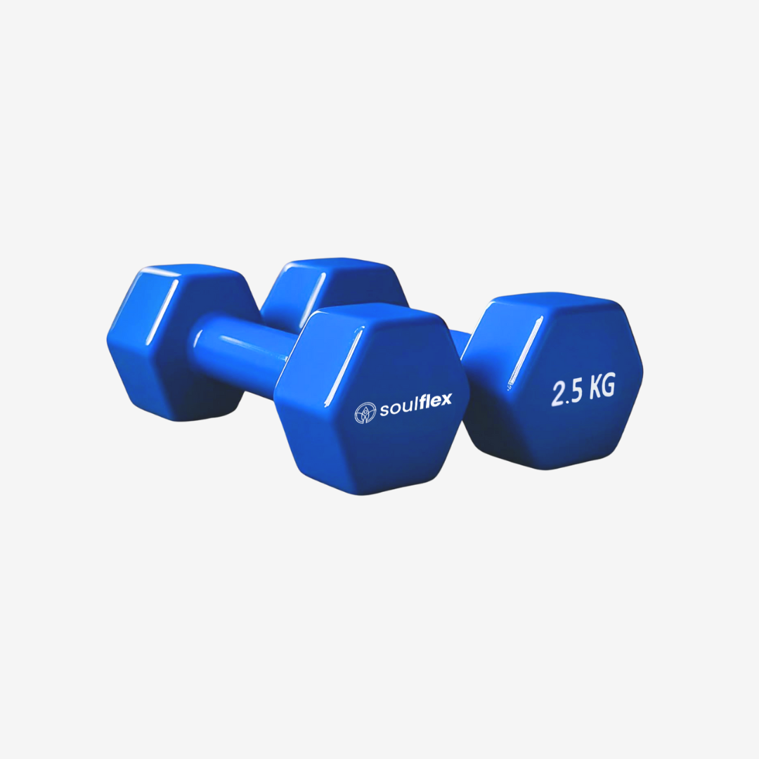Coloured Dumbbells (Pair) | Glossy Edition