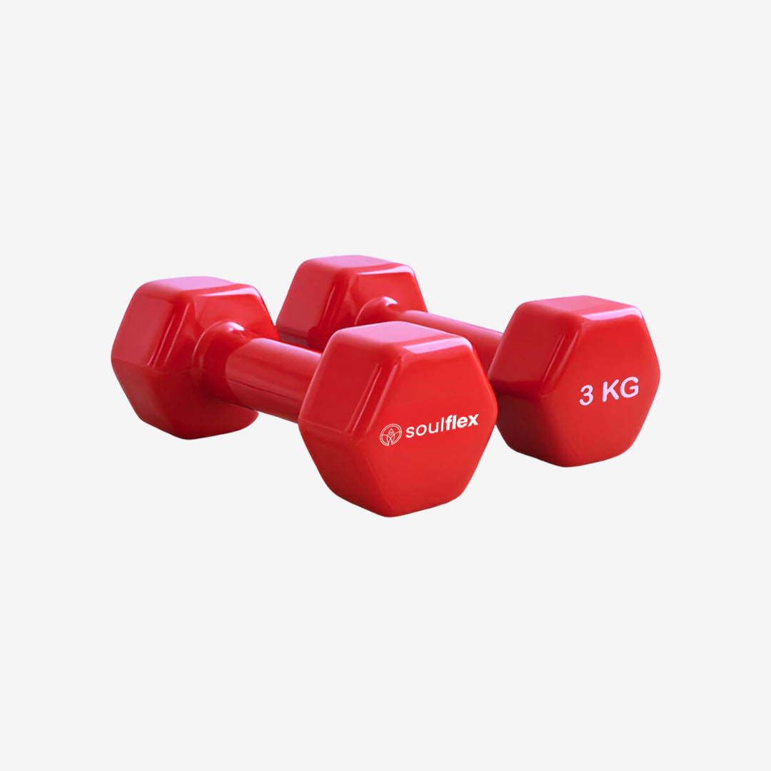 Coloured Dumbbells (Pair) | Glossy Edition