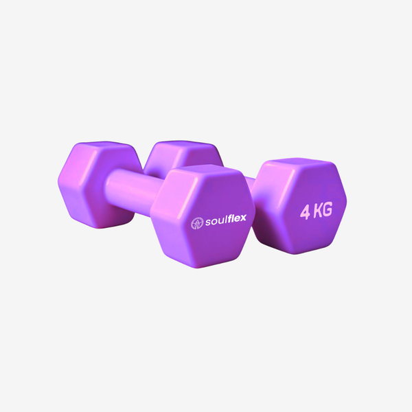 Coloured Dumbbells (Pair) | Glossy Edition