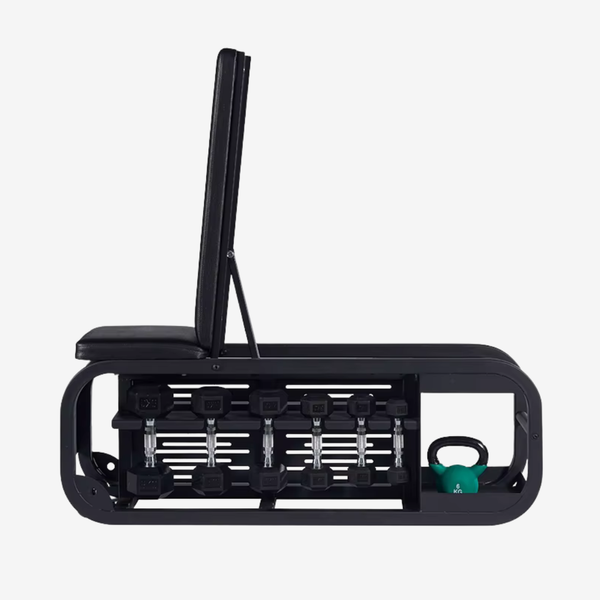 Adjustable Exercise Bench With Built-In Storage