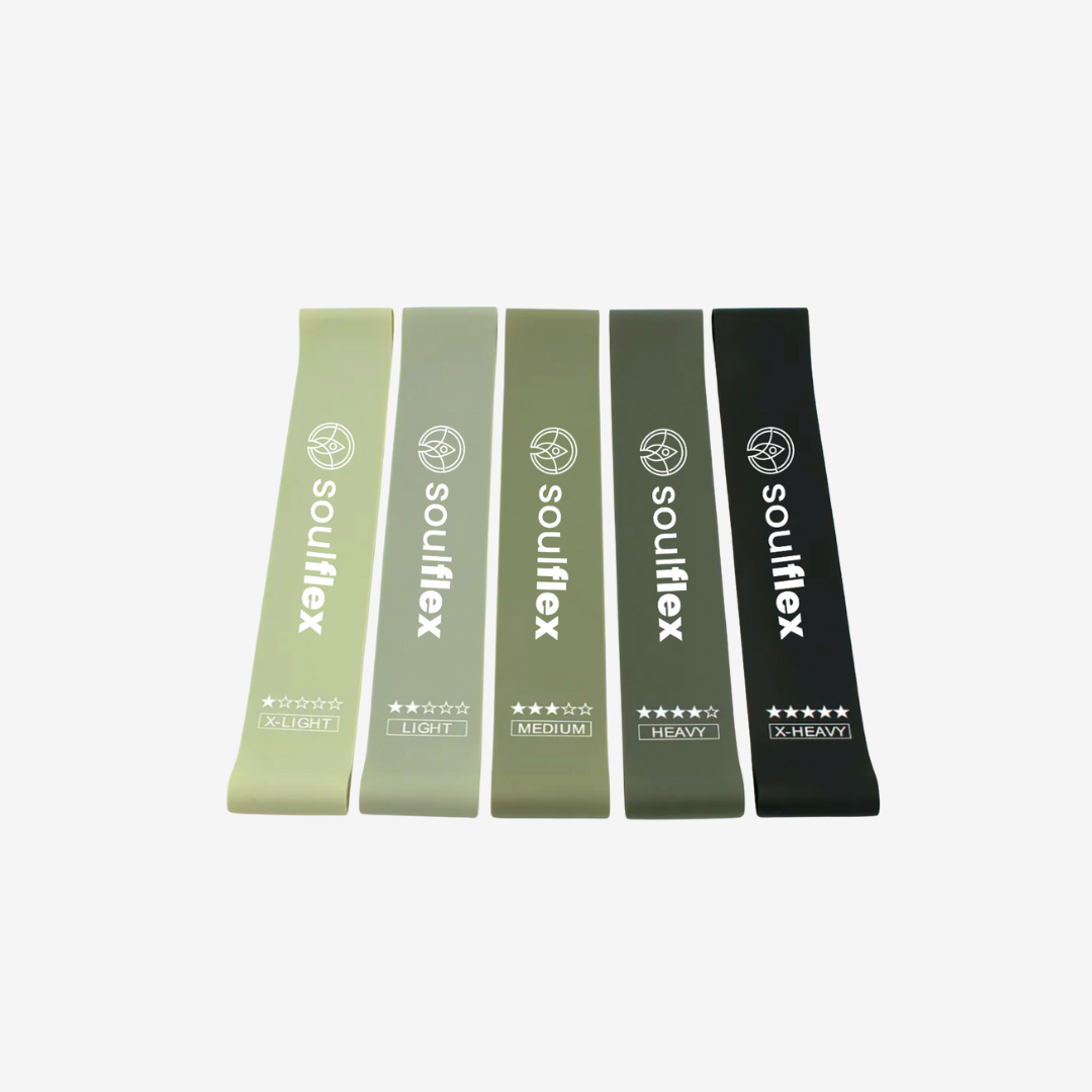 Glute Resistance Bands (Set of 5) | Metallic Edition