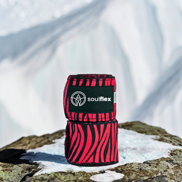 Zebra Striped Hand Wraps Soulflex