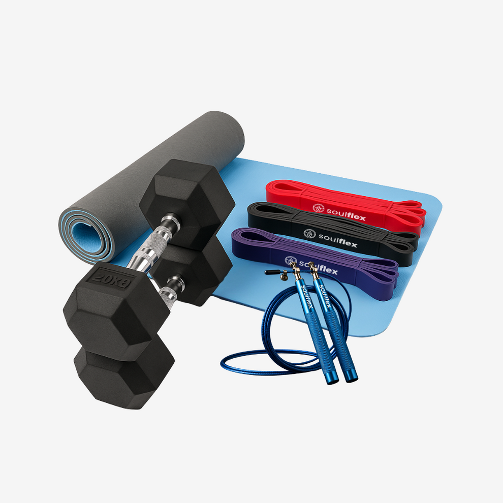 The Home Workout Starter Pack | Complete Fitness Kit For Beginners ...
