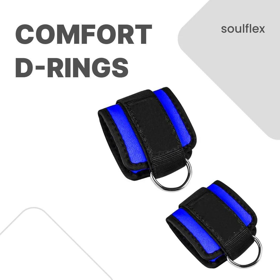 Ankle Straps - Pair (Blue)