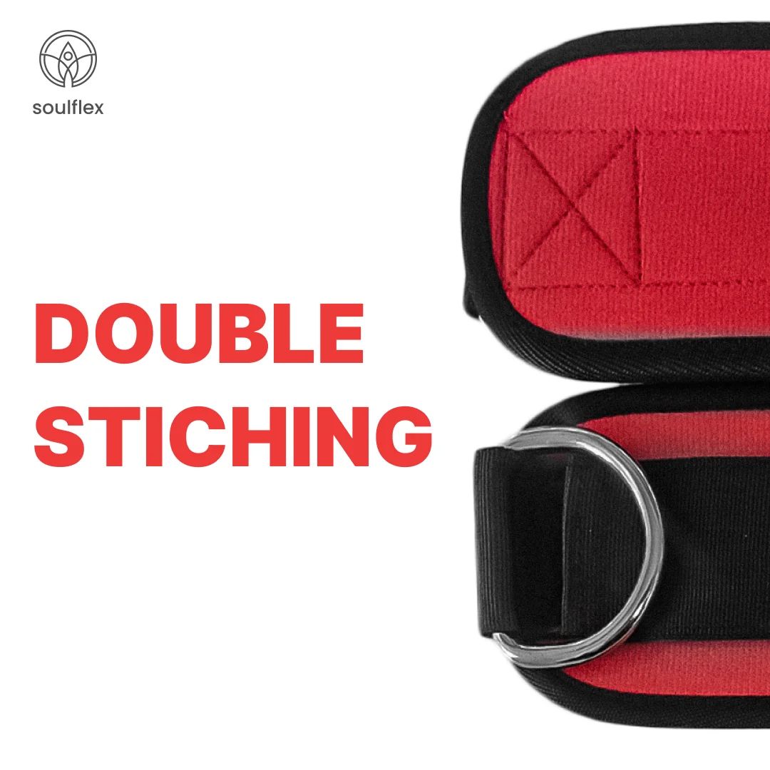 Ankle Straps - Pair (Red) Soulflex
