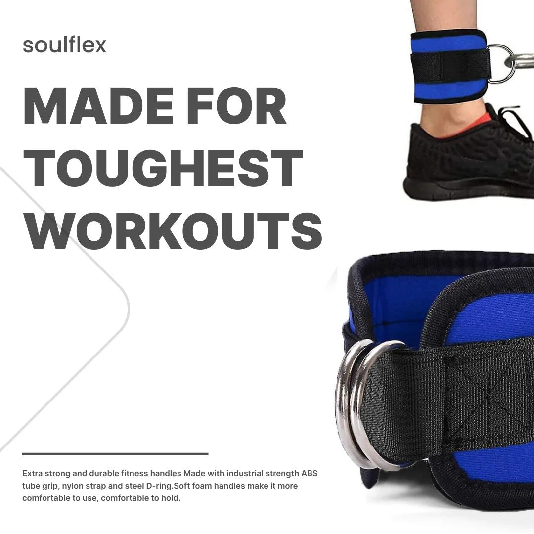 Ankle Straps - Pair (Blue)