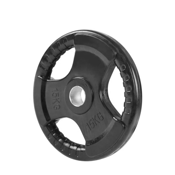 Durable plates for bench presses and squats.