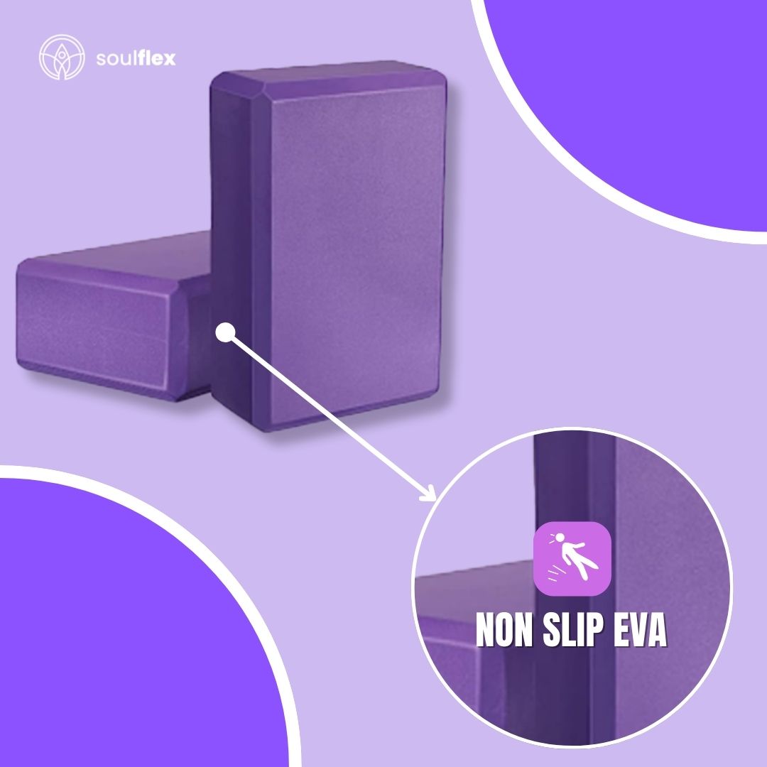 Foam Yoga Brick (Set of 2)